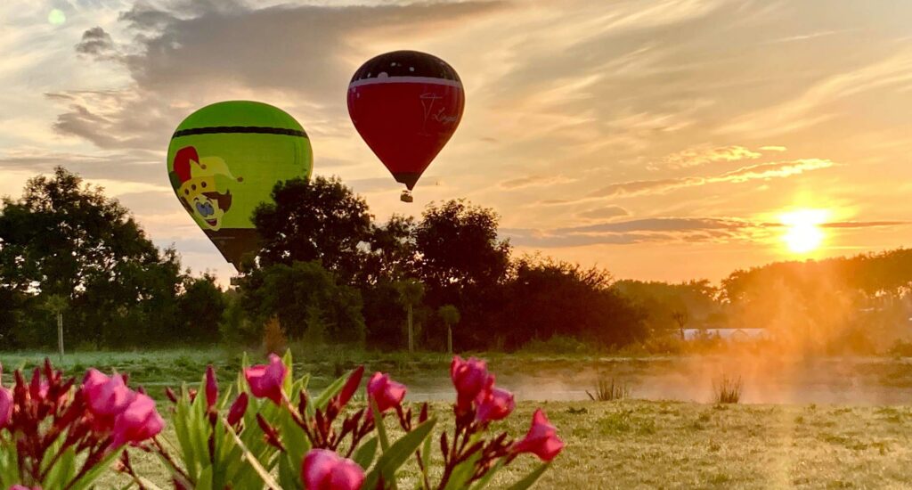 vols en montgolfière auvergne Rhone alpes - vente en ligne